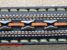 Sendra G�rtel mit Metall Nieten und aufwendigen Verzierungen