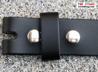 Wechselgrtel schlicht schwarz