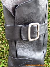Musketier Stiefel de Winter bers Knie XXL schwarz