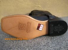 Musketier Stiefel de Winter bers Knie XXL schwarz