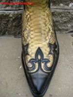 South Dakota schwarz wei / Python hellbraun