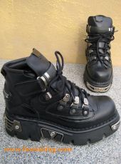 New Rock Boot Barrow schwarz