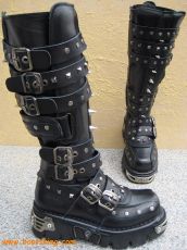 New Rock Boot Grande Comore black