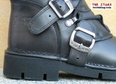 New Rock Boots Traenker schwarz