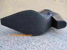 New Rock Westernstiefel Amidala schwarz / schwarz