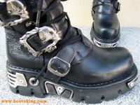 New Rock Boot Lando schwarz