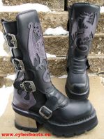 Kyp schwarz / violett