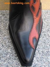 Westernboot New Rock Amidala black / orange