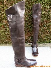 Musketier Stiefel de Winter bers Knie XXL braun