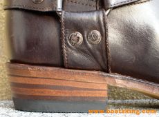 Musketier Stiefel de Winter bers Knie XXL braun