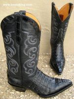 Westernstiefel Kaiman Cola Negra