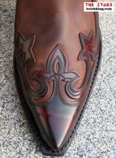 Wisconsin dunkelrot/braun