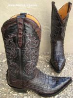 Westernstiefel Kaiman Cola Choco