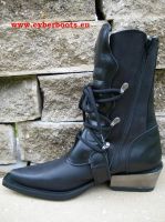 New Rock Boot Revan schwarz / schwarz