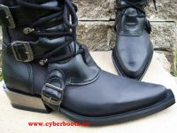 New Rock Boot Revan schwarz / schwarz