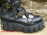 New Rock Boot Thrawn schwarz / silbern