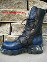 New Rock Boot Skywalker schwarz / blau
