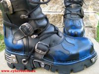 New Rock Boot Skywalker schwarz / blau