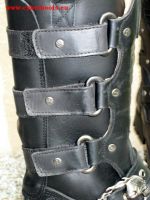 New Rock Boot Comander schwarz/schwarz