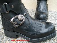 New Rock Boot Comander schwarz/schwarz