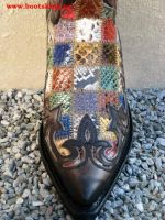 South Dakota schwarz-wei gebrstet/Python Patchwork