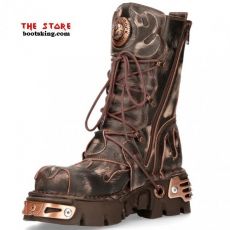 New Rock Boot Skywalker antik braun