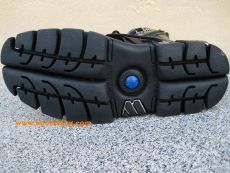 New Rock Boot Watto schwarz glnzend / schwarz