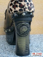 Zina Leopard / gold