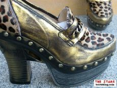 Zina Leopard / gold