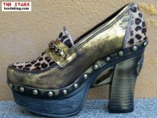 Zina Leopard / gold