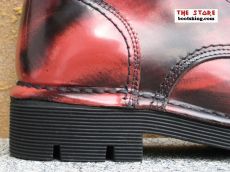 New Rock 8 Loch Stiefel Cassius rot schwarz