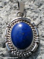 Indianer Silber Kettenanhnger
