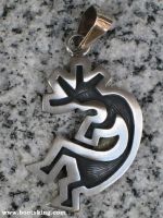 Indianer Silber Kettenanhnger