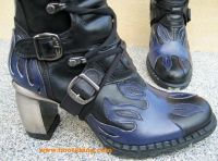 Antilles schwarz / blau