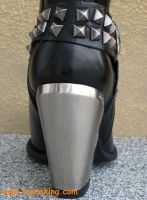 New Rock Westernstiefel Adonara schwarz / rot