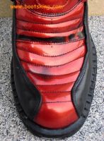Andamane schwarz / rot glnzend