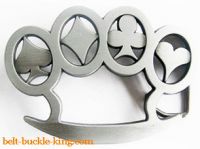 Grtelschnalle Poker Knuckle Duster