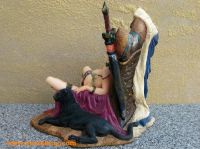 Fantasy Figure Knigin auf dem Thron