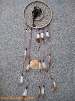 Indianischer Traumfnger mit Skorpion