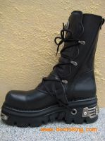 New Rock Boot Vader schwarz