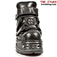 New Rock Boot Barren schwarz