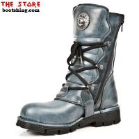 New Rock Boots Traenker hellblau