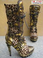 Petronella Leopard / gold