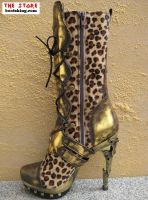 Petronella Leopard / gold