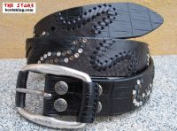 Sendra Gürtel Patchwork aus  Phython / Krokodil / Python