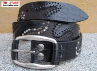 Sendra Gürtel Patchwork aus  Phython / Krokodil / Python