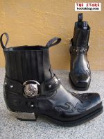 New Rock Bikerstiefelette Weeko schwarz