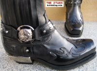 New Rock Bikerstiefelette Weeko schwarz