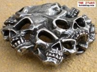 Alchemy Gürtelschnalle Gestalt Skull