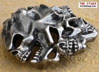Alchemy Grtelschnalle Gestalt Skull